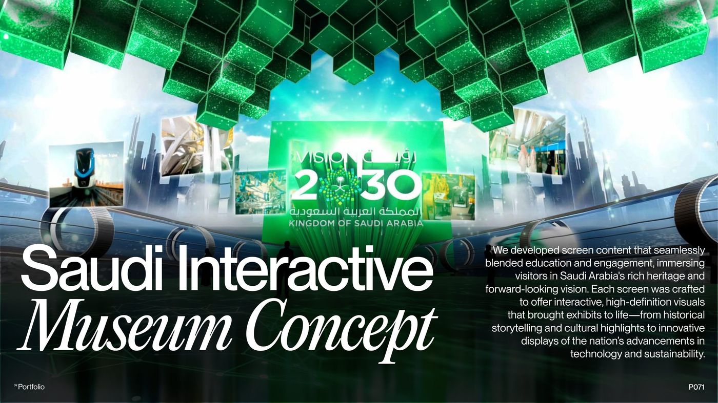 Saudi Interactive Museum Concept