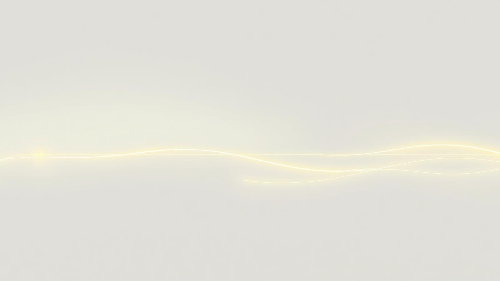 Abstract production timeline drawn as glowing lines