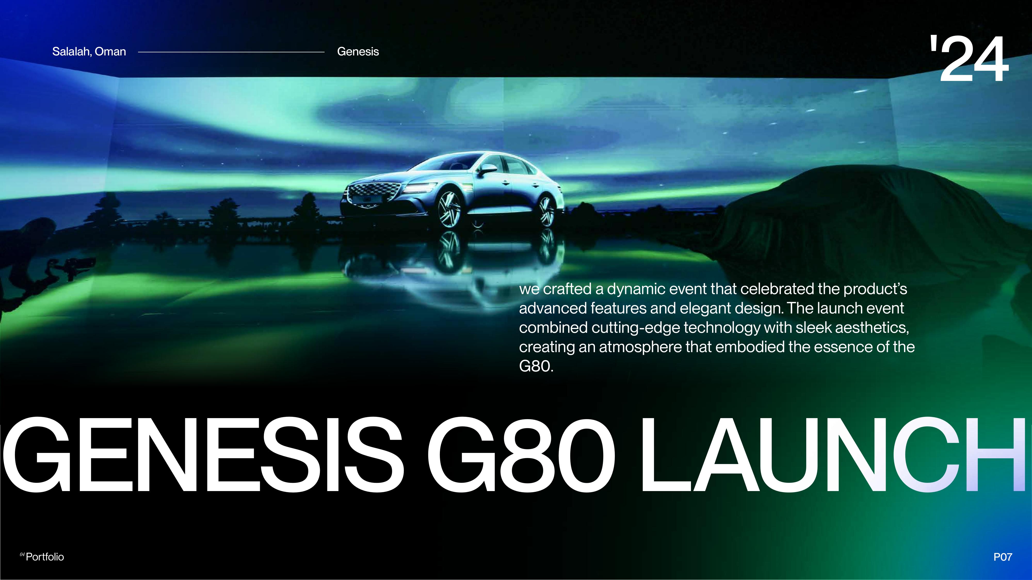 Genesis G80 Launch